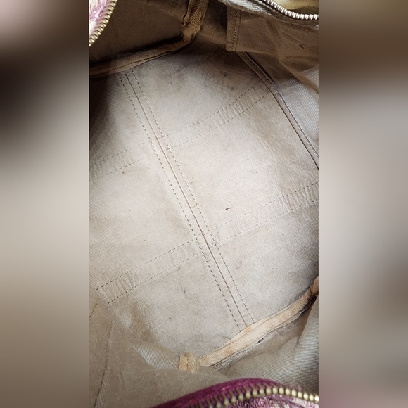 Christian Dior Trotter Boston Bag. Ext has minor spots. Int nds some cleaning. - Picture 11 of 15